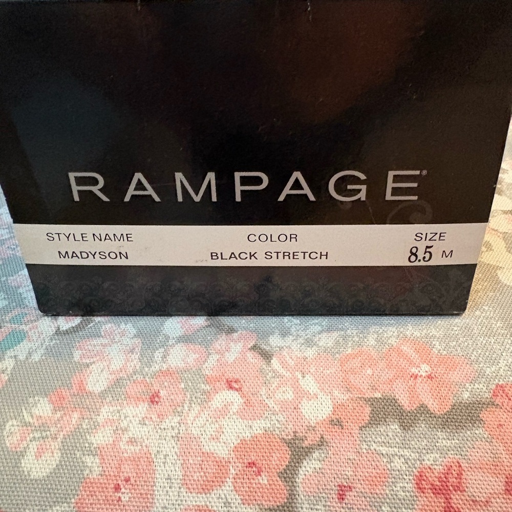 Rampage Madison Black Strappy Women’s Heeled Sandals - Picture 5 of 5
